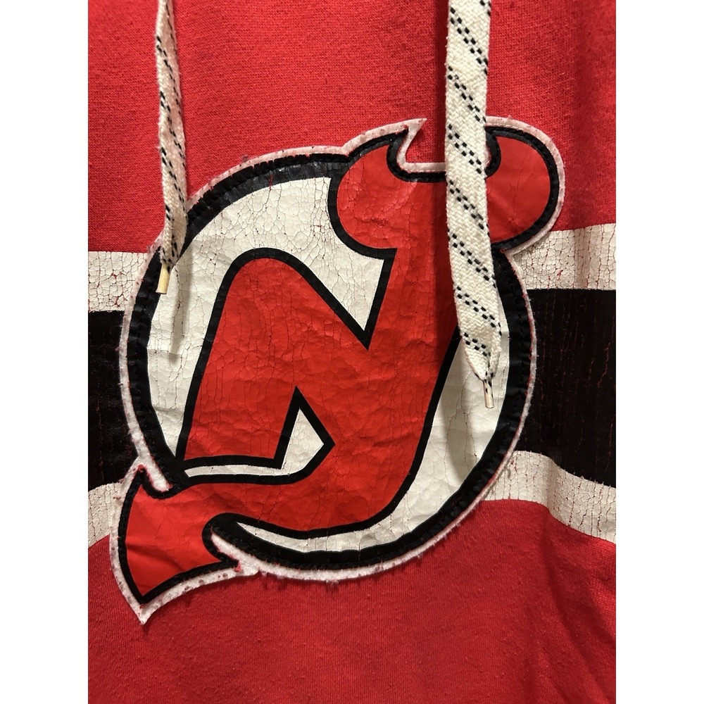 New Jersey Devils Reebok  NHL Hockey Home Jersey Women's Vintage M Face Off  **